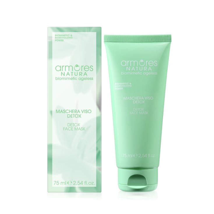 Biomimetic Ageless Maschera Viso Detox Armores Natura 75ml