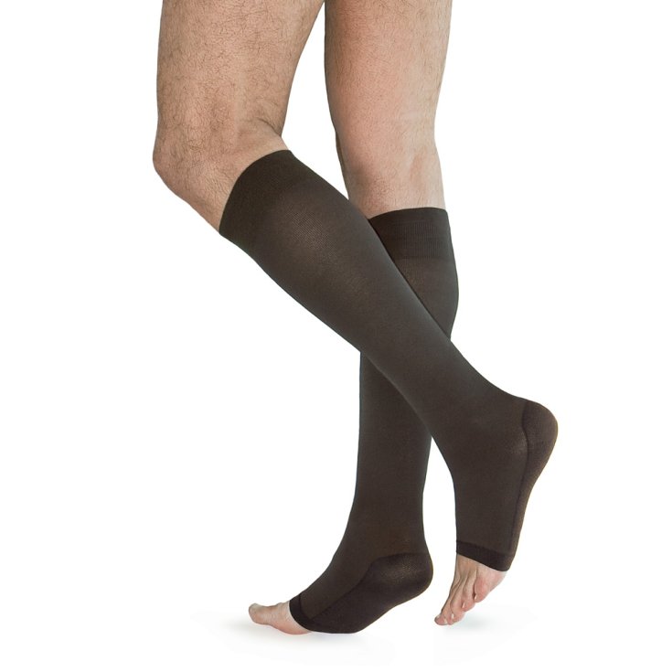 Relax Unisex 70 Punta Aperta Nero L Solidea 1 Paio