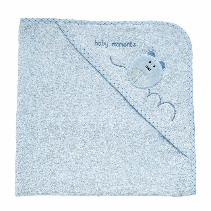 Baby Moments Quadrotto Spugna Blu Chicco 1 Pezzo