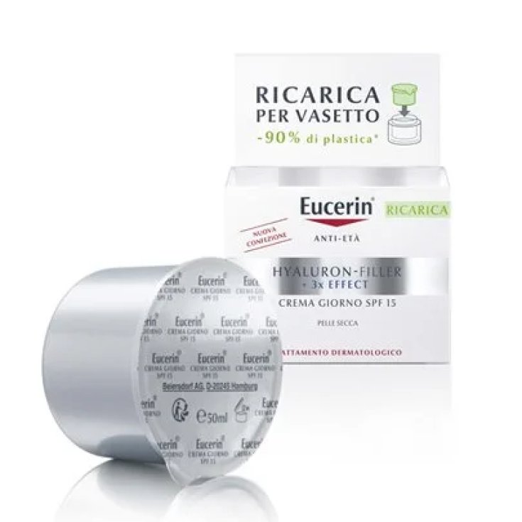 Hyaluron-Filler Crema Giorno Spf15 Ricarica Eucerin 50ml