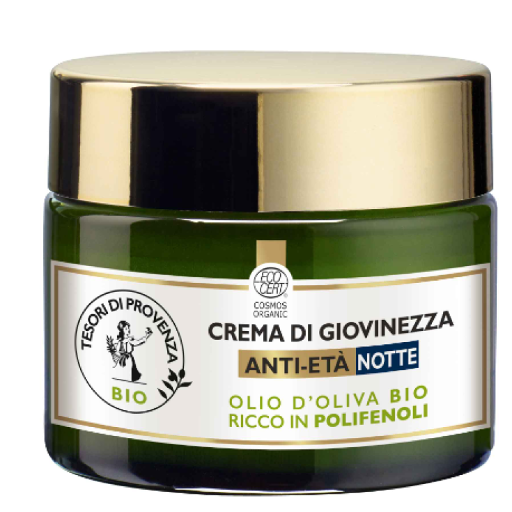 Crema Di Giovinezza Anti-Et&agrave; Notte Tesori Di Provenza 50ml
