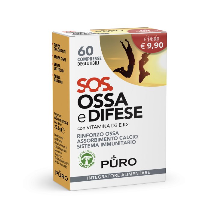 S.O.S. Ossa E Difese Puro 60 Compresse Deglutibili