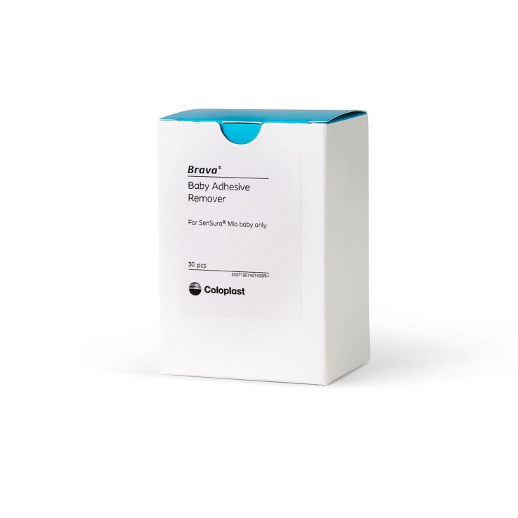 Brava Baby Adhesive Remover Coloplast 30 Bustine