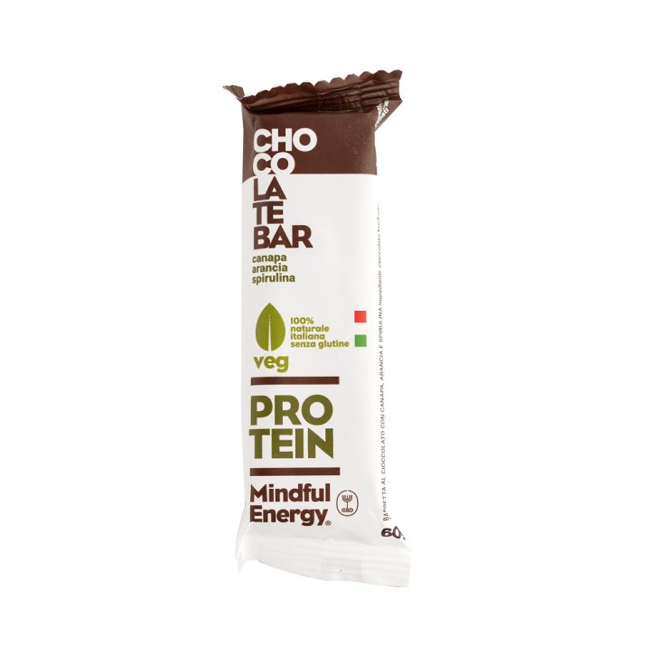 Protein Cioccolato Canapa Arancia Spirulina Mindful Energy 60g