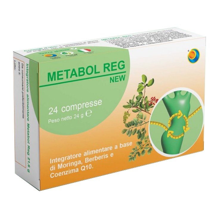 Metabol Reg New&nbsp;Herboplanet 24 Compresse