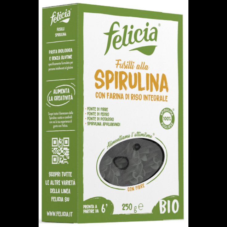 Fusilli alla&nbsp;Spirulina Felicia 250g