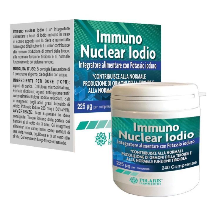 Immuno Nuclear Iodio Polaris Farmaceutici 240 Capsule