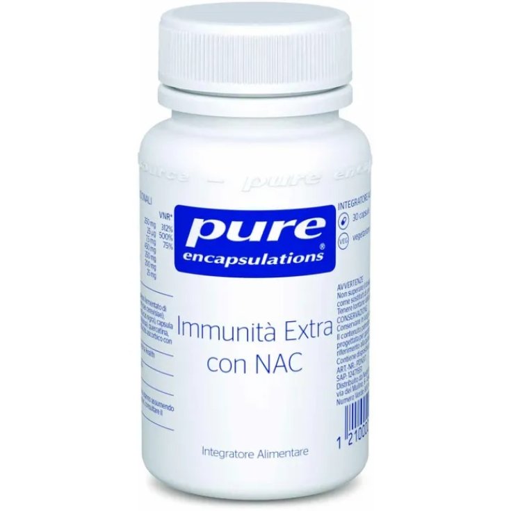 Immunit&agrave; Extra con Nac Pure Encapsulation 30 Capsule