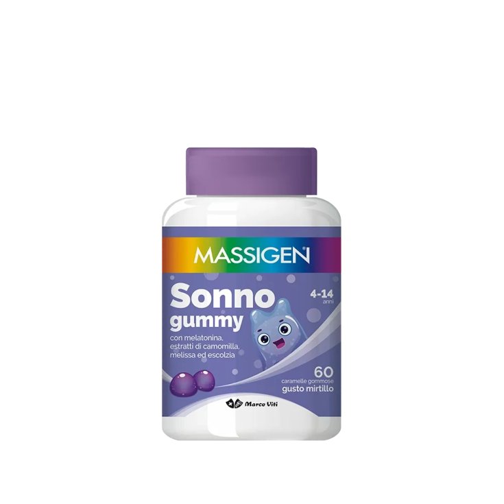 Massigen Sonno Gummy Marco Viti 60 Caramelle Gommose