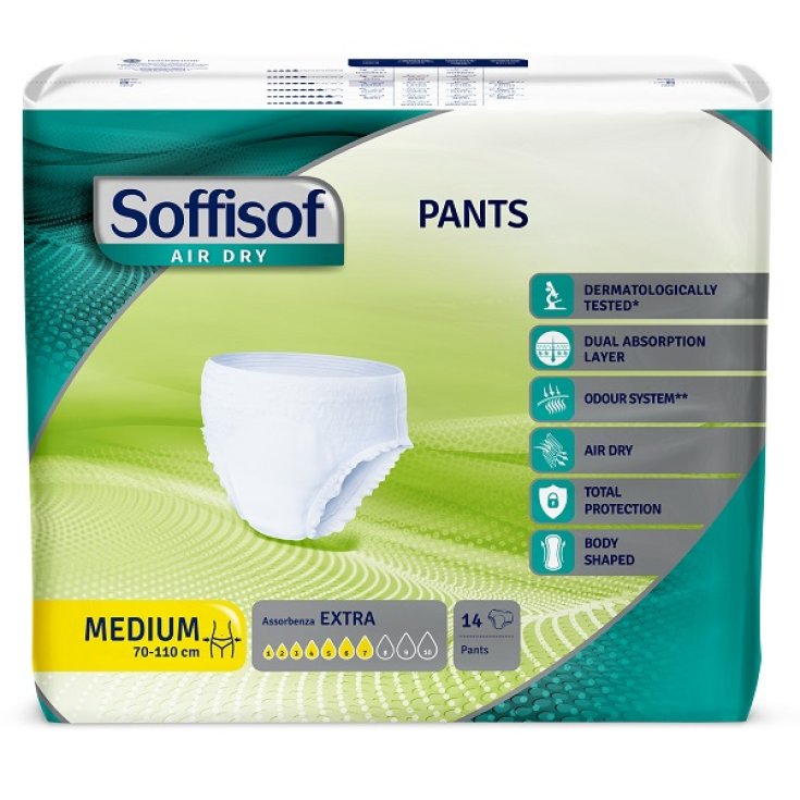Pants Extra Taglia M&nbsp;Soffisof Air Dry 14 Pannoloni