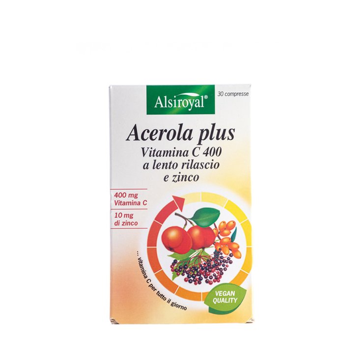 ACEROLA 400 PLUS Alsiroyal&reg; 30 Compresse