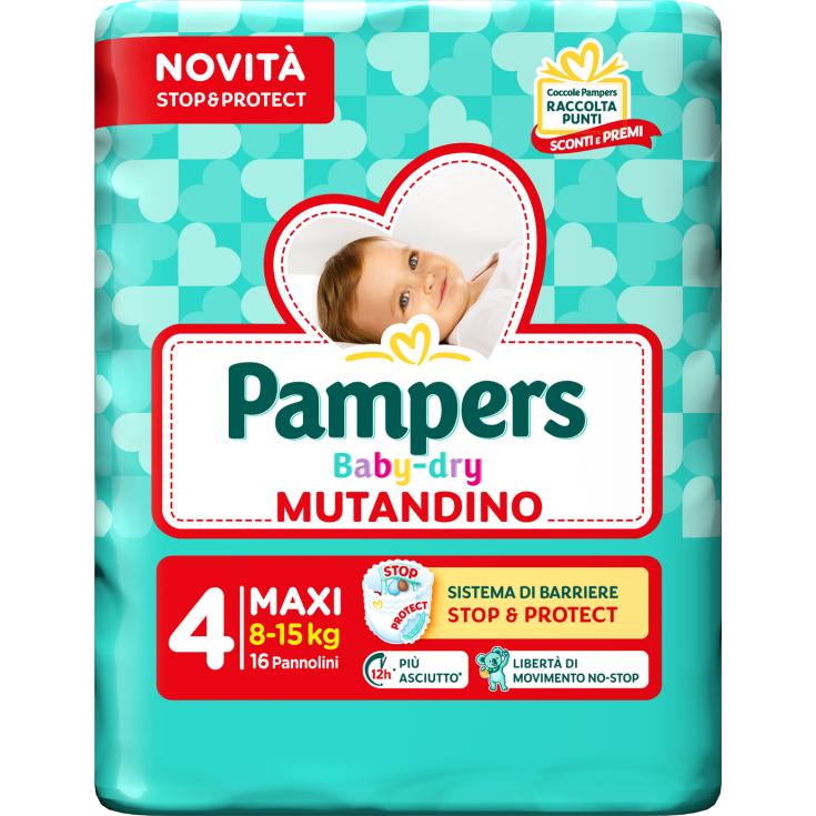 Matandino Baby Dry Maxi Pampers 16 Pezzi Small Pack
