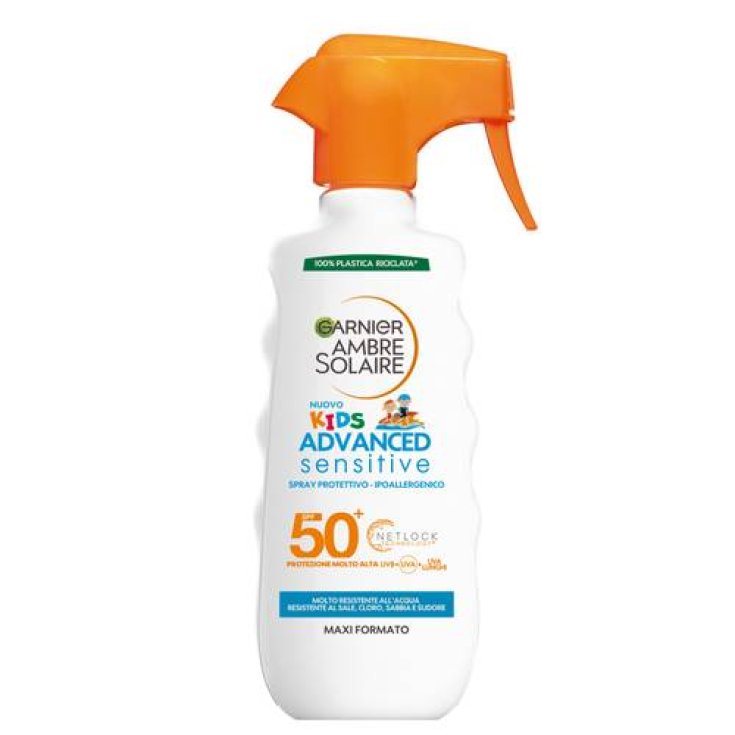 Advanced Sensitive Kids SPF50+ Garnier Ambre&nbsp;Solaire Gachette Spray 300ml