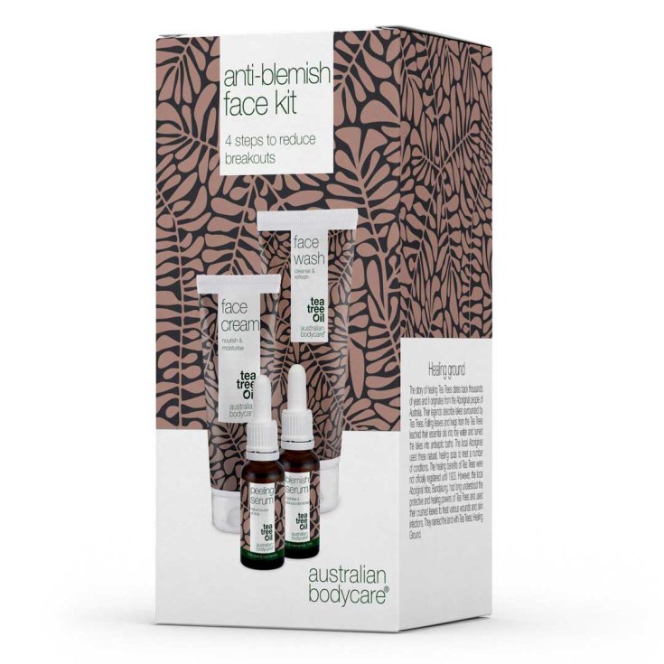 Anti-Blemish Face Kit Tea Tree Oil Australian Bodycare® 4 Pezzi Anti-Blemish Face Kit Tea Tree Oil Australian Bodycare® 4 Pezzi