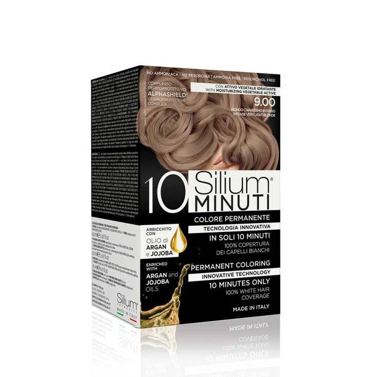 Colore Permanente 10 Minuti Biondo Chiarissimo Intenso 9,00&nbsp;Silium 1 Kit