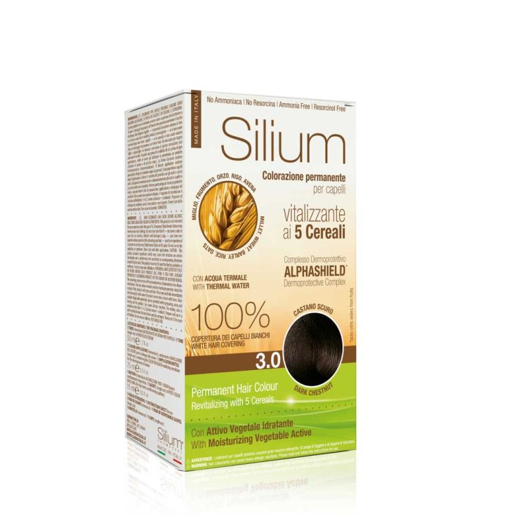 Colorazione Permanente In Crema&nbsp;Castano Scuro 3.0 Silium