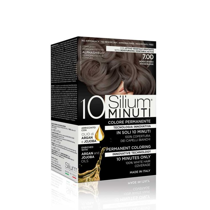 Colore Permanente 10 Minuti Biondo Intenso 7,00&nbsp;Silium 1 Kit