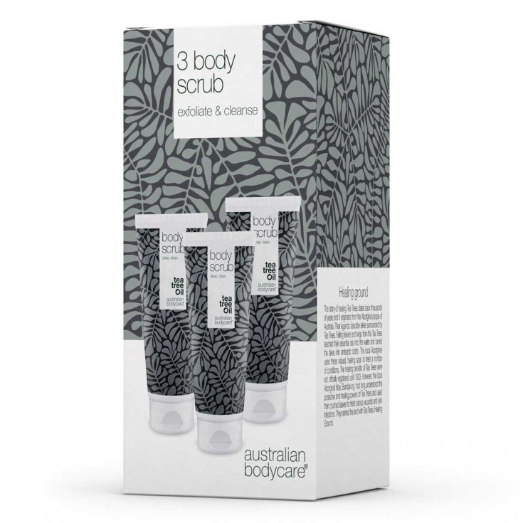 Body Scrub Kit Tea Tree Oil Australian Bodycare&reg; 3 Pezzi