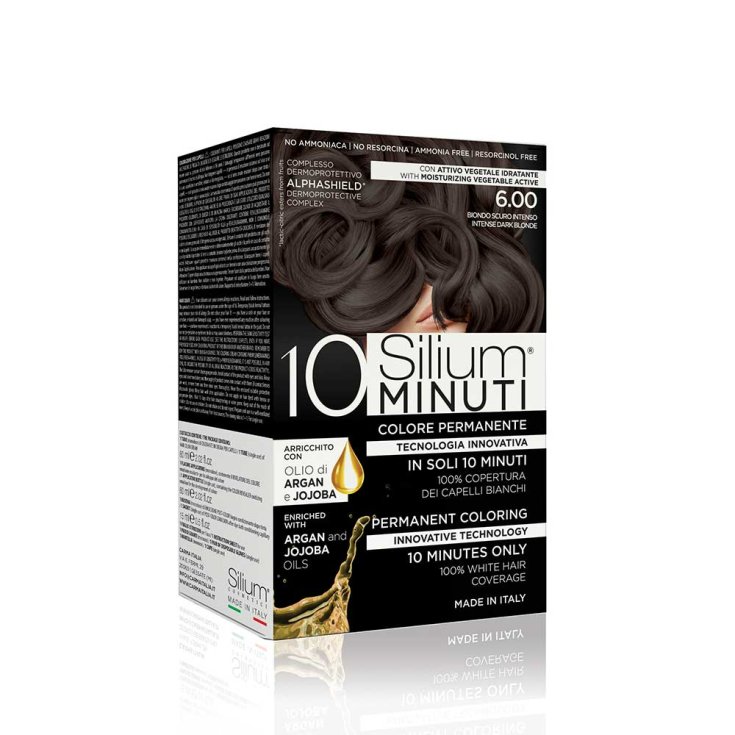 Colore Permanente 10 Minuti Biondo Scuro Intenso 6,00&nbsp;Silium 1 Kit