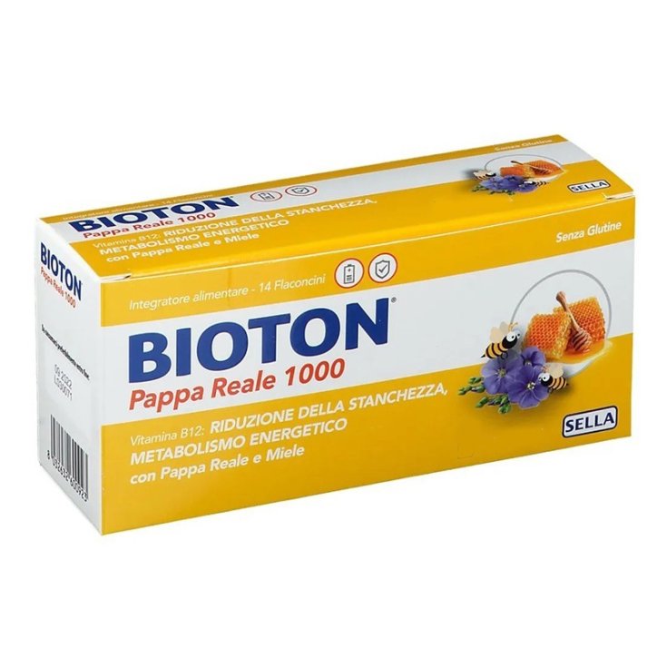 Bioton&reg; Pappa Reale 1000 SELLA 10 Flaconcini