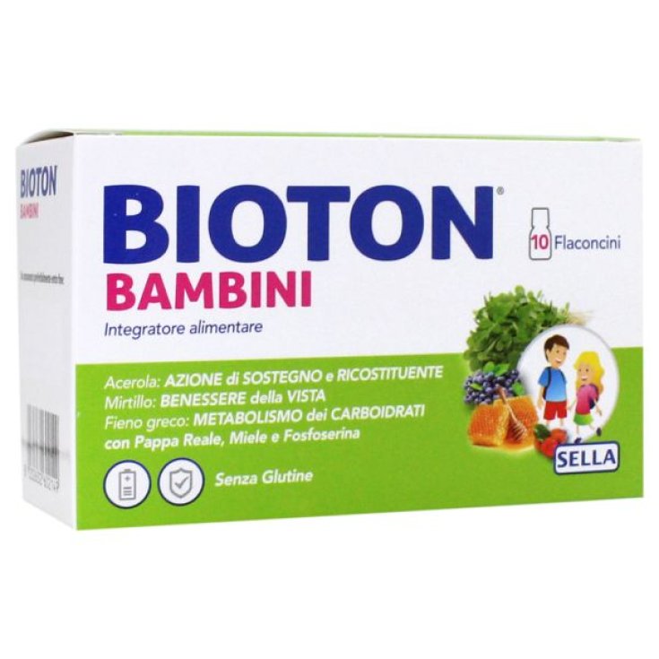 Bioton&reg; Bambini SELLA 10 Flaconcini
