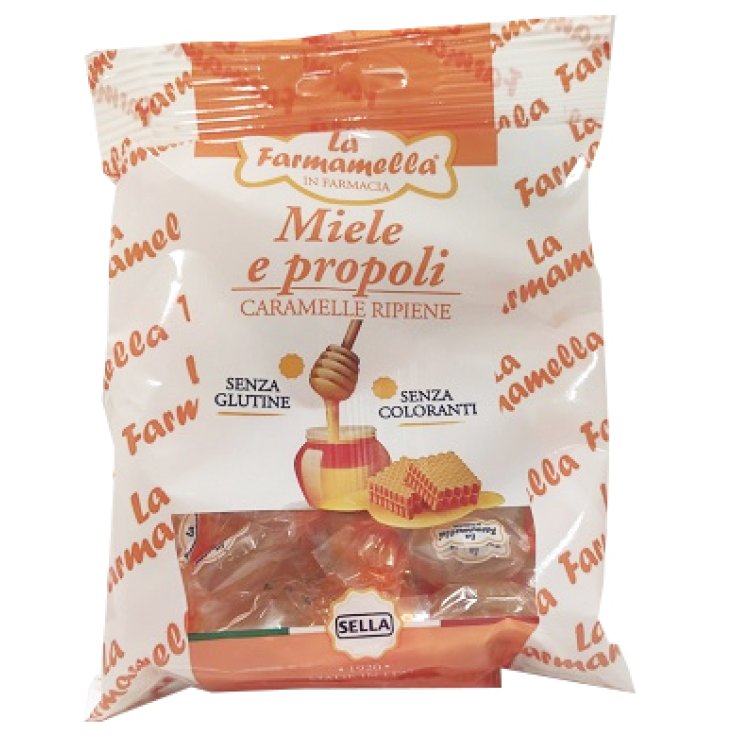 Farmamella&reg; Caramelle Miele E Propoli Sella&reg; 100g