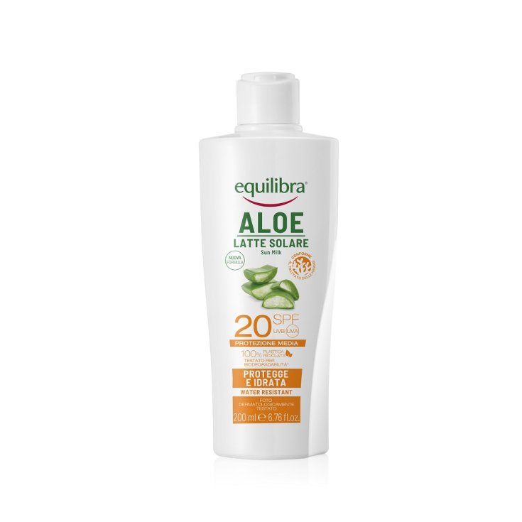 Aloe Latte Solare Spf20 Equilibra&reg; 200ml