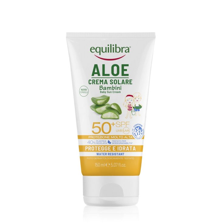 Aloe Crema Solare Bambini Spf50+ Equilibra&reg; 150ml