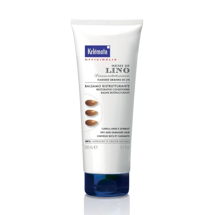 Balsamo Ristrutturante Ai Semi Di Lino Kel&eacute;mata Officinalia 200ml