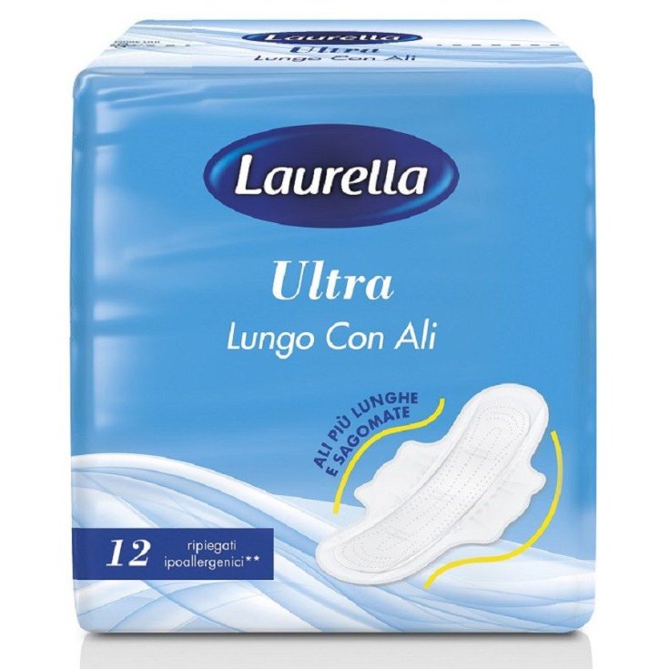 Laurella Ultra Assorbenti Lungo Con Ali 12 Pezzi