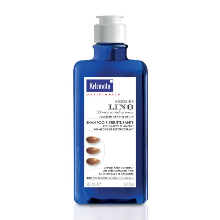 Shampoo Ristrutturante Semi Di Lino Kel&eacute;mata Officinalia 250ml