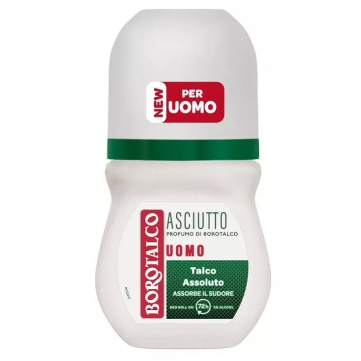 Deo Roll On Asciutto Uomo 72H Borotalco 50ml
