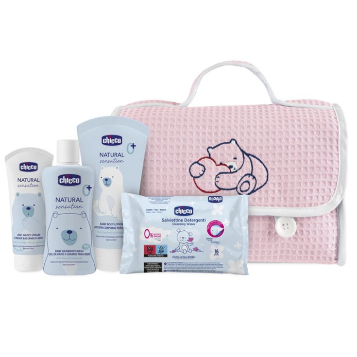 Baby Cosmetic Set Rosa Natural Sensation Chicco 1 Set