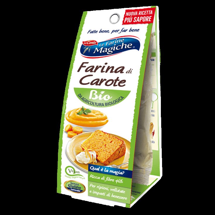 Farina di Carote Bio Le&nbsp;Farine Magiche 100g
