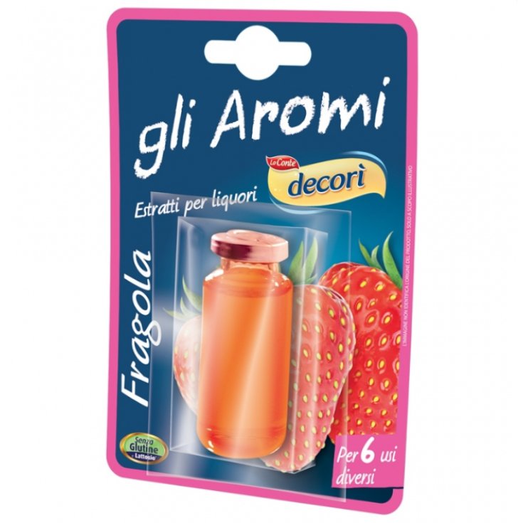 Estratto per Liquori alla Fragola Decor&igrave; 18ml