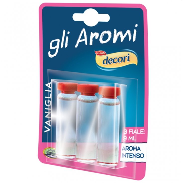 Aroma&nbsp;Vaniglia Decor&igrave; Lo Conte 3x3ml