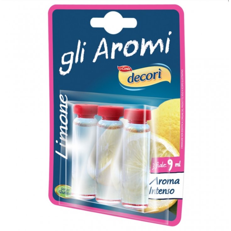 Aroma&nbsp;Limone Decor&igrave; Lo Conte 3x3ml