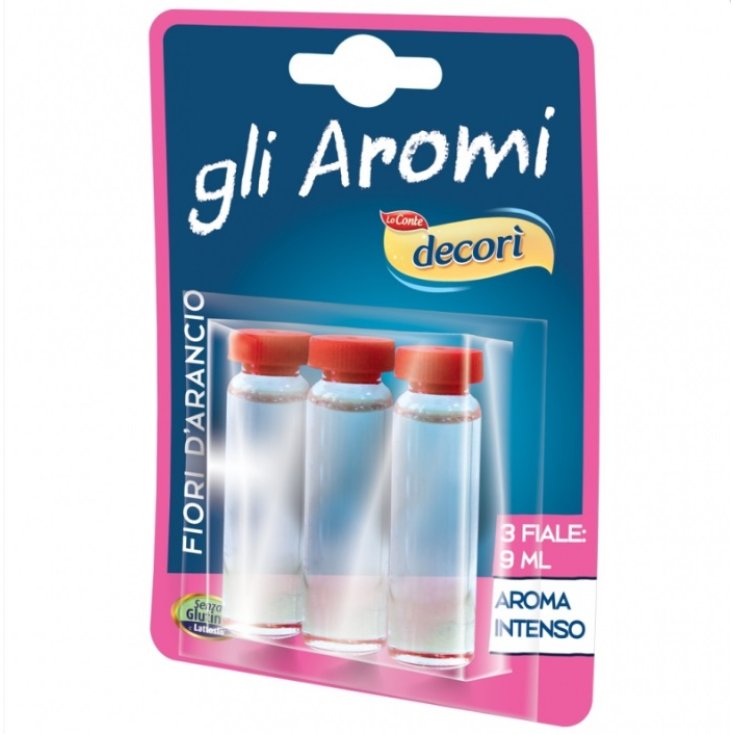Aroma&nbsp;Fiori d'Arancio Decor&igrave; Lo Conte 3x3ml