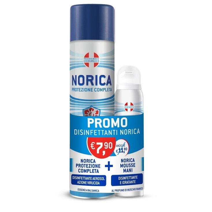 Protezione Completa + Mousse Mani Norica 300ml+100ml