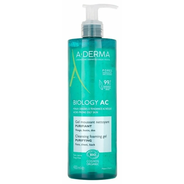Biology AC Gel Detergente A•Derma 400ml