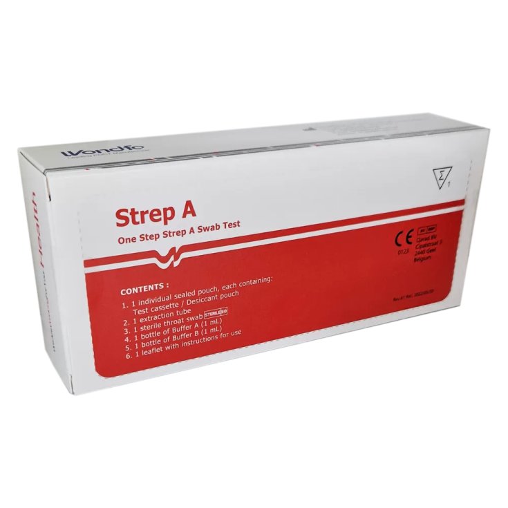 One Step Strep A Test Wondfo 1 Pezzo