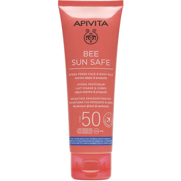 Bee Sun Safe Spf50 Face & Body Milk Apivita 100ml