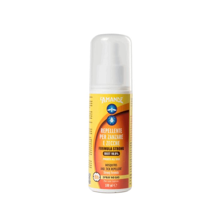 Repellente Zanzare e Zecche Strong 8h L'Amande 100ml