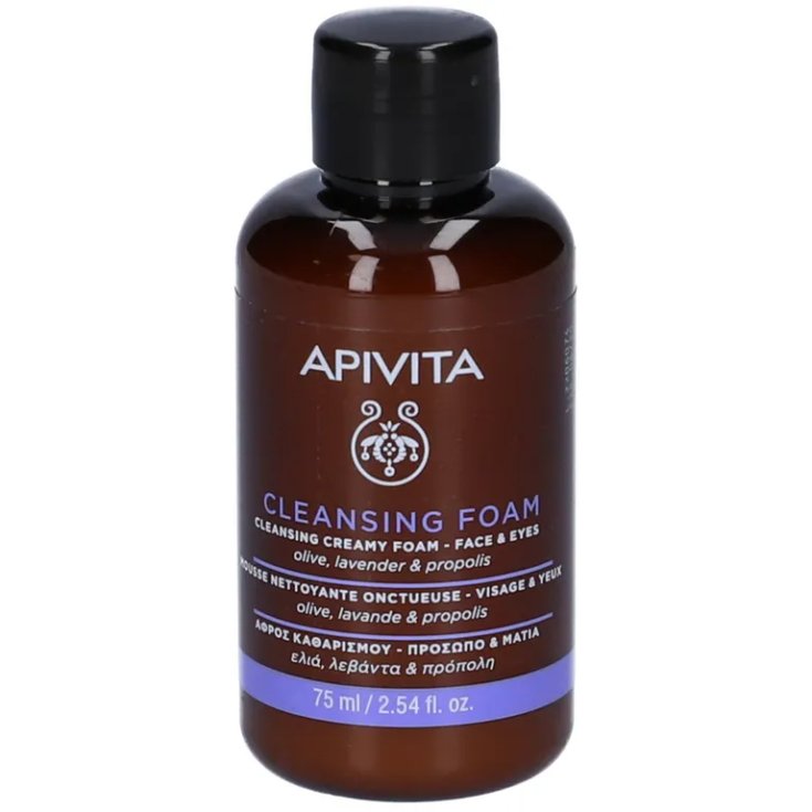 Mini Mousse Detergente Apivita 75ml