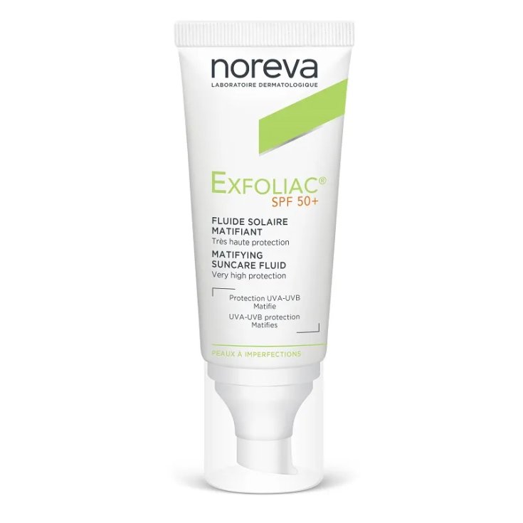 Exfoliac&reg; Fluide Solaire Spf50+ noreva 40ml