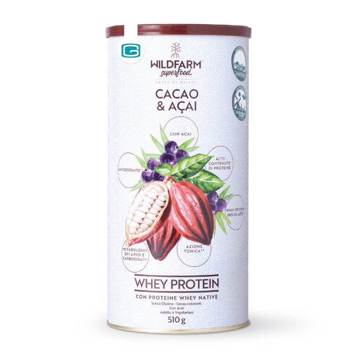 WildFarm&reg; Whey Protein - Cacao & A&ccedil;ai 510g