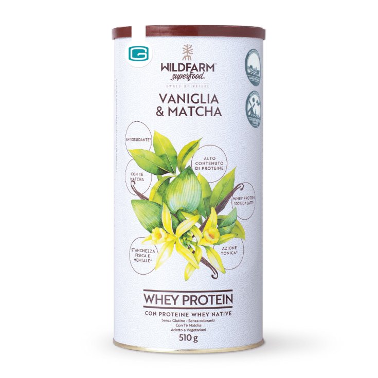WildFarm&reg; Whey Protein - Vanilia & Matcha 510g