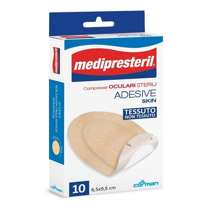 Compresse Oculari Sterili&nbsp;Adesive Skin Medipresteril&reg; 10 Pezzi