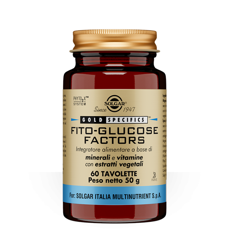 Fito-Glucose Factors Solgar 60 Tavolette
