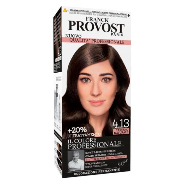 Colore Professionale 4,13 Castano Naturale Franck Provost 1 Kit